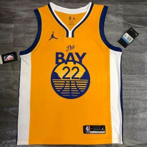 Andrew Wiggins Men's Yellow Player Jersey - Statement Edition