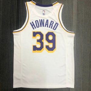 Dwight Howard Men's White Swingman Team Jersey - Association Edition