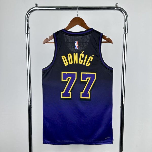 Los Angeles Lakers 2024/25 City Edition DONCIC#77 - Image 2