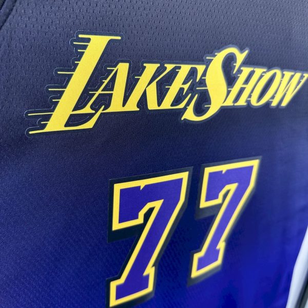 Los Angeles Lakers 2024/25 City Edition DONCIC#77 - Image 6