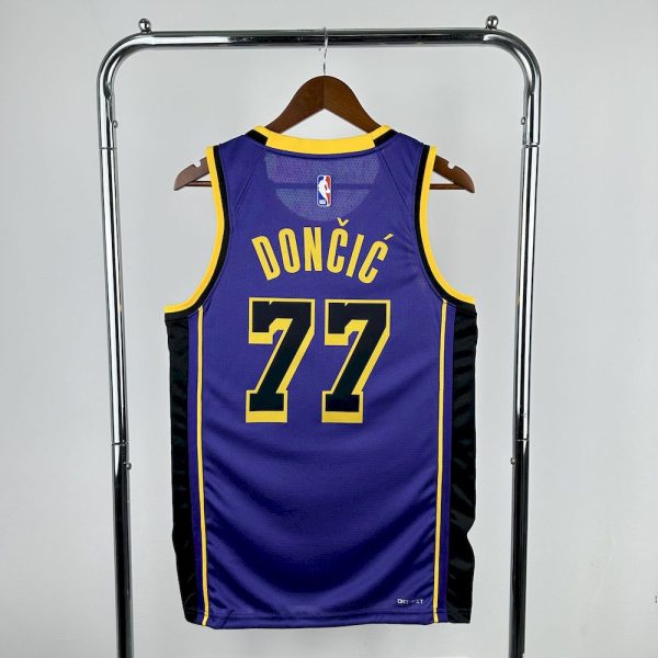 Los Angeles Lakers 2023/24 Statement Edition DONCIC#77 - Image 2